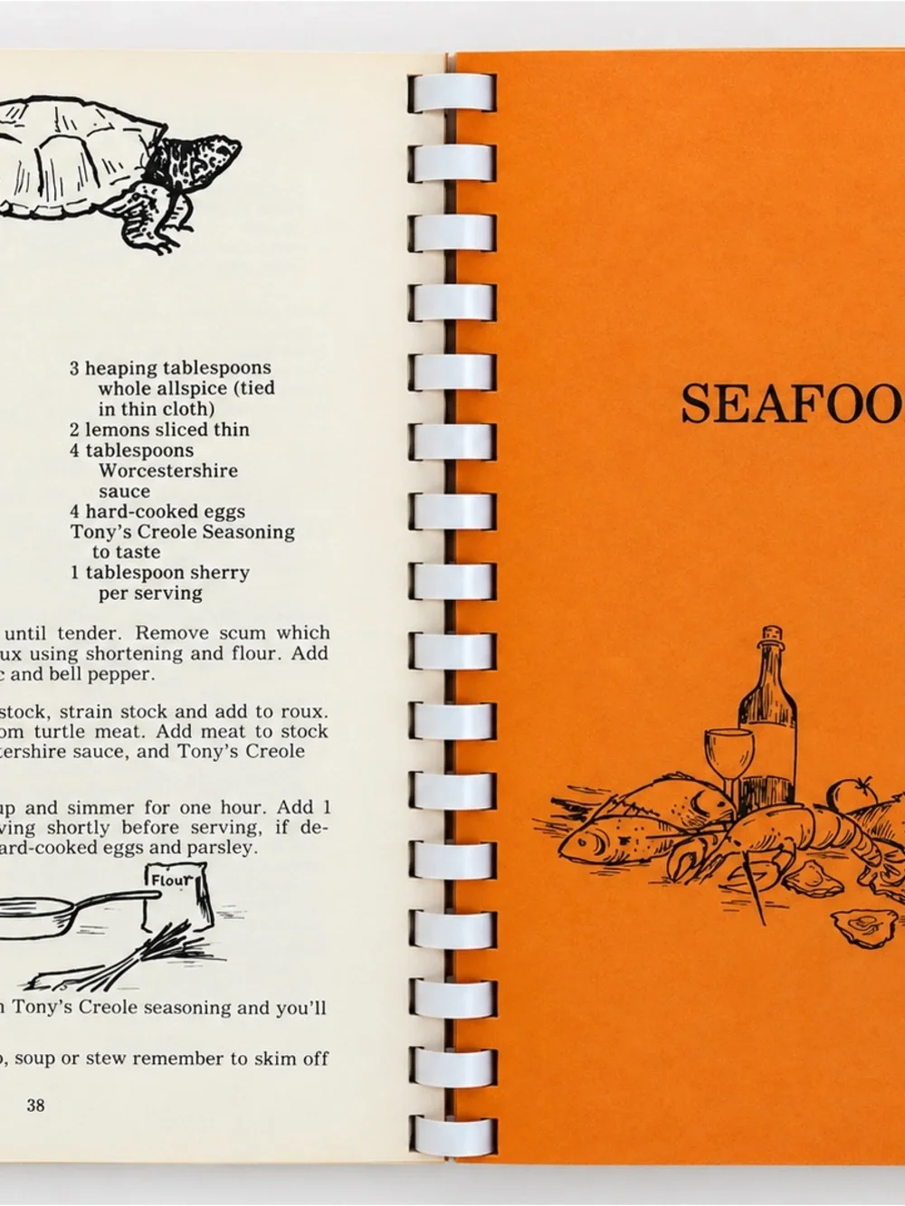 Vintage 1972 Tony Chachere’s Cajun Country Cookbook Revised Edition Louisiana